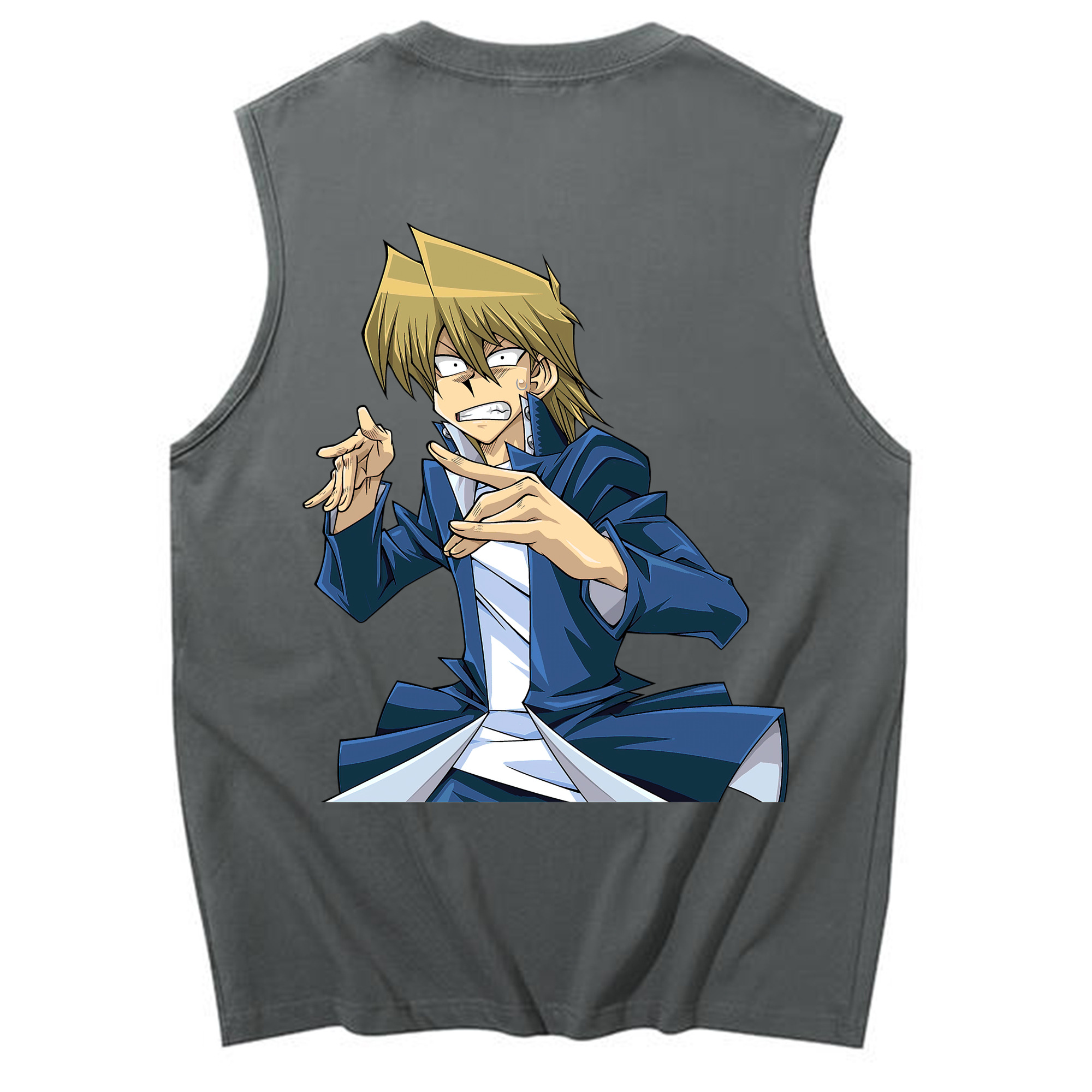（画像用） 遊☆戯☆王 Yu-Gi-Oh! コットン100％タンクトップ（背面プリント）